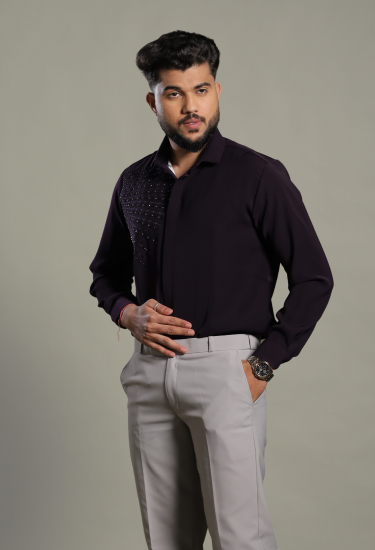 Embellished Dress Shirt