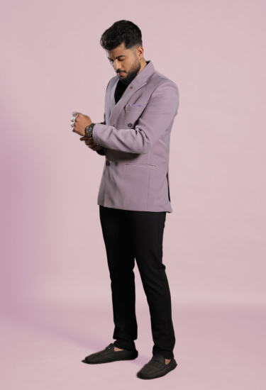 Blazer with Turtleneck